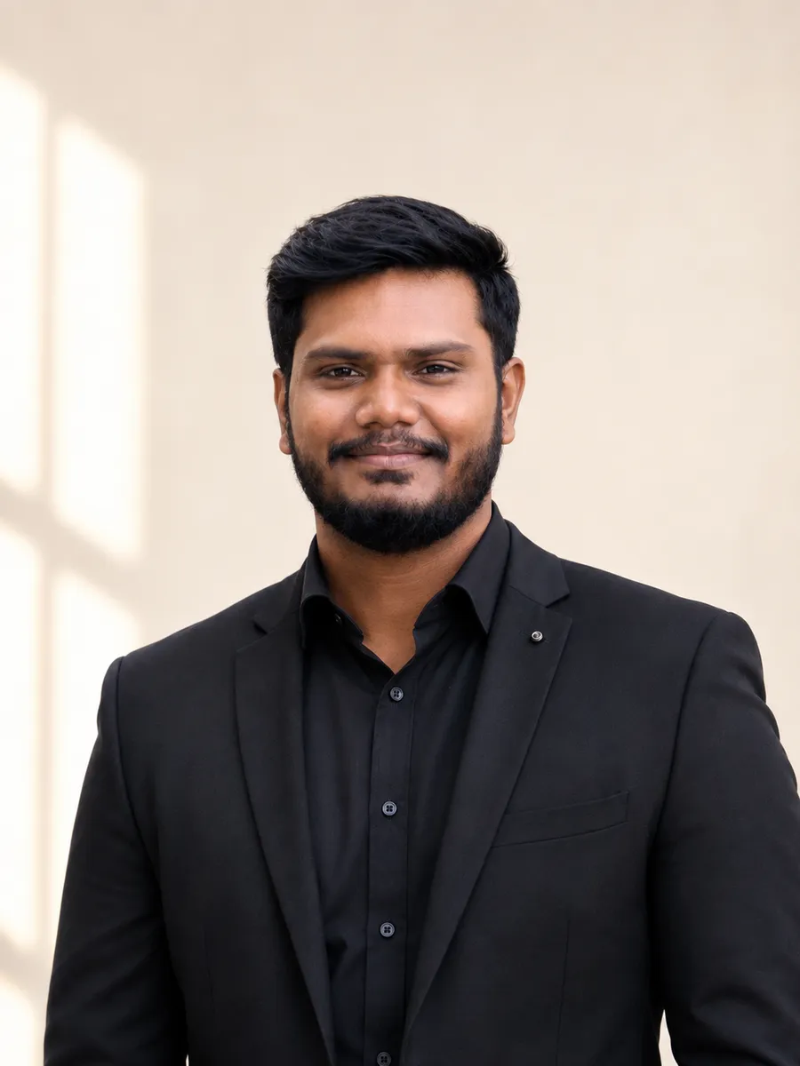 Surjith B R, founder of NuwizoAI and host of the workshop